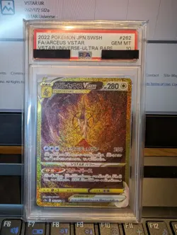 PSA 10 Arceus VSTAR UR 262/172 S12a VSTAR Universe - Pokemon Card Japanese 2022 - Image 1
