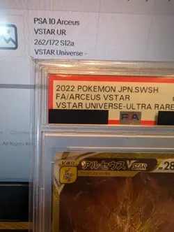 PSA 10 Arceus VSTAR UR 262/172 S12a VSTAR Universe - Pokemon Card Japanese 2022 - Image 2