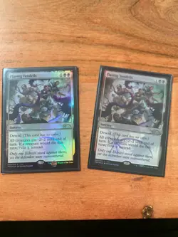 x1 MTG Flaying Tendrils LP+ - Foil - FNM Promos #009/012 MTG Magic The Gathering - Image 1