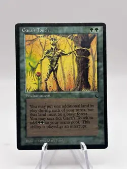 Gaea's Touch The Dark MTG MP - Image 1