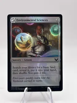 Environmental Sciences 001/275 Foil Strixhaven School of Mages STX MTG NM - Image 1