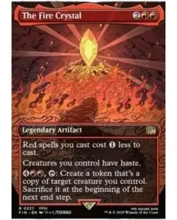 Magic/MTG The Fire Crystal FIN - #0337 Rare Englisch Neu - Image 1