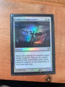 x1 MTG Sudden Disappearance LP+ FOIL [Dark Ascension] Magic the Gathering - Image 1