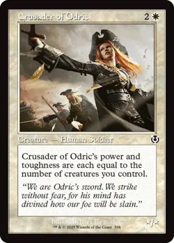 Crusader of Odric (Retro Frame) - 338 / English / Near Mint MTG - Image 1