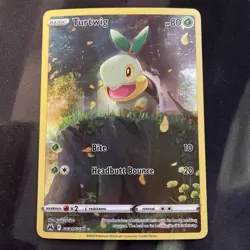 Turtwig GG31/GG70 Crown Zenith: Galarian Gallery Holo Pokemon Card Grass Type - Image 1