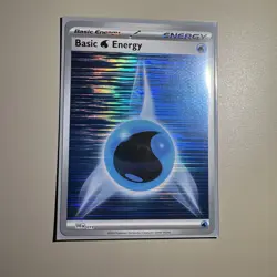 Water Energy - Pokemon TCG Black Bolt & White Flare (Horizontal Holo) Card #019 - Image 1