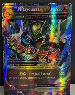 Pokemon M Rayquaza EX Roaring Skies 61/108 Mega TCG - Image 4
