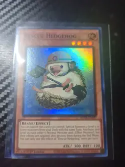 Yugioh Rescue Hedgehog ROTA-EN097 Super Rare 1st Ed NM - Image 1