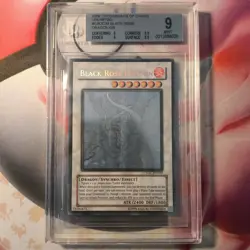Yugioh Black Rose Dragon Ghost Rare BGS 9 CSOC39 Englisch Yu-Gi-Oh - Image 1