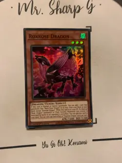 ROXROSE DRAGON - 1st EDITION LIOV-EN009 ENGLISH Yu-Gi-Oh! CARD SUPER RARE HOLO* - Image 4