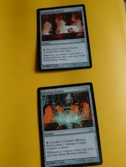 Summoning Station & Blasting Station Fifth Dawn. VG Magic the Gathering 2 Card. - Image 3