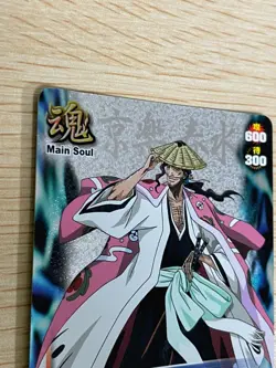 Bleach Soul Card Battle Shunsui Kyoraku UR Embossed Foil S-332 HOLO JAPANESE - Image 2