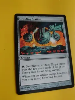 Grinding Station. Fifth Dawn. Artifact VG Magic the Gathering Card. - Image 2