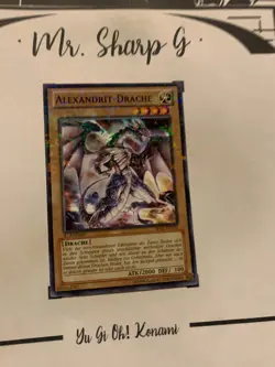 ALEXANDRIT-DRACHE - 1. AUFLAGE BP02-DE004 DEUTSCH Yu-Gi-Oh! CARD FOIL RARE 2013 - Image 3