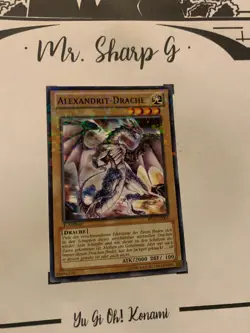 ALEXANDRIT-DRACHE - 1. AUFLAGE BP02-DE004 DEUTSCH Yu-Gi-Oh! CARD FOIL RARE 2013 - Image 4