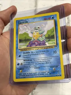 Pokemon Squirtle Legendary Collection Base 95/110 NM/MT Vintage Vtg Pokemon Card - Image 2