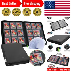 Toploader Binder, Trading Card Binder Storage, 252 9 Pocket Top Loader Binder... - Image 1