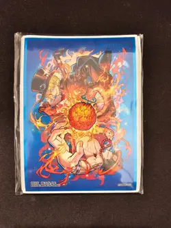 ONE PIECE Card Game Official Sabo Ace Don Sleeves Devil Fruit Collection (10pc) - Image 1