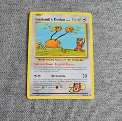 ImakuniU's Doduo 112/108 XY Evolutions 2016 Secret Rare Non Holo NM Pokemon Card - Image 1