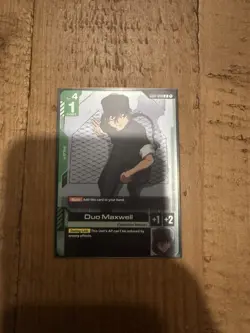 Duo Maxwell Alternate Art Foil - GD01-090 R NM -Gundam TCG Card Game - Image 1