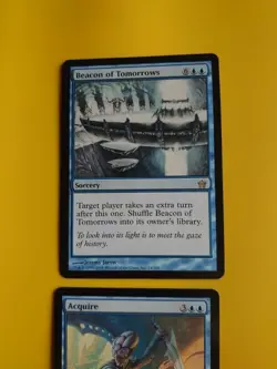 Beacon of Tomorrows & Acquire Rare Sorcery Fifth Dawn MTG 2 Card. - Image 3