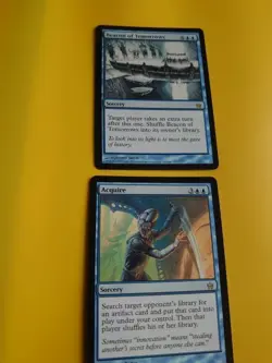 Beacon of Tomorrows & Acquire Rare Sorcery Fifth Dawn MTG 2 Card. - Image 4