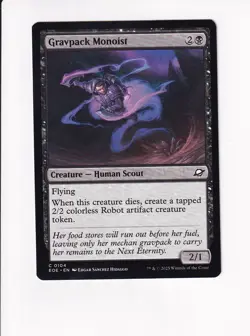 MAGIC THE GATHERING MTG EDGE OF ETERNITIES GRAVPACK MONOIST (#1) - Image 1