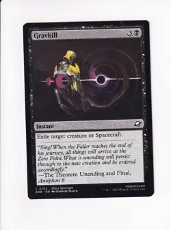 MAGIC THE GATHERING MTG EDGE OF ETERNITIES GRAVKILL (#3) - Image 1