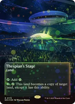 MTG - Thespian's Stage - Galaxy Foil - Stellar Sights - Edge of Eternities - Image 1