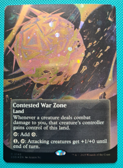 MTG - Contested War Zone - Galaxy Foil - Stellar Sights - Edge of Eternities - Image 2
