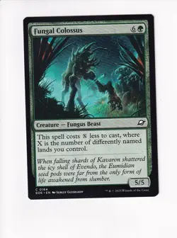 MAGIC THE GATHERING MTG EDGE OF ETERNITIES FUNGAL COLOSSUS (#2) - Image 1