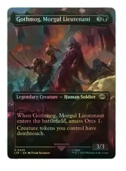 MTG | Gothmog, Morgul Lieutenant #0429 | LORD OF THE RINGS | NM | EN | FOIL - Image 1