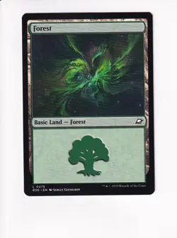 MAGIC THE GATHERING MTG EDGE OF ETERNITIES FOREST 0275 - Image 1