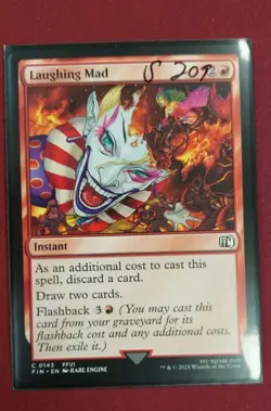 Laughing Mad - 143 - FIN - NM - MTG Magic the Gathering - Image 1
