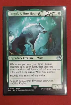 Torgal, A Fine Hound - 208 - FIN - NM - MTG Magic the Gathering - Image 1