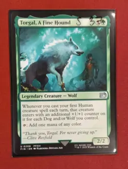 Torgal, A Fine Hound - 208 - FIN - NM - MTG Magic the Gathering - Image 1
