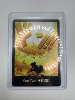 Portgas D Ace One Piece Foil Don Card Promo Sealed Devil Fruit Collection Vol 2 - Image 1