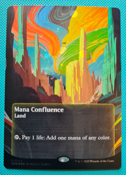 MTG - Mana Confluence - Galaxy Foil - Stellar Sights - Edge of Eternities - Image 2