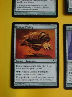 Fifth Dawn. Artifact x4 MTG Card. Cranial Plating, Nuerok Stealthsuit & Bauble's - Image 3