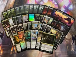 MTG - READY TO PLAY ABZAN DEATHTOUCH DECK -DECK BOX, CUSTOM SLEEVES INCLUDED! - Image 1