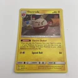 Pokemon Tcg Sun & Moon Team Up - Electrode 39/181 Holo Rare - Image 1