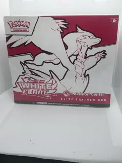 White Flare Pokemon Center ETB Elite Trainer Box - Image 1