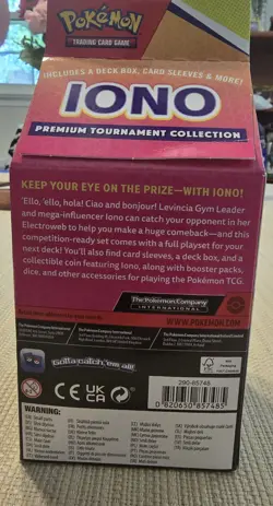 Pokemon TCG Iono Premium Tournament Collection Scarlet & Violet - New - Image 3