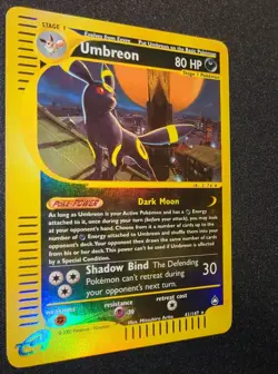 Pokemon AQUAPOLIS - #41/147 - Umbreon - Reverse Holo - ENG - Near Mint - Image 4