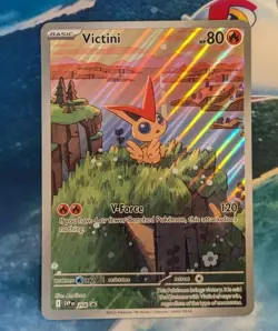 Victini SVP 208 - JUMBO - Illustration Rare - Black Star Promo - Pokemon TCG - Image 1