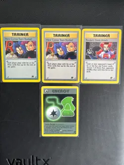 Team Rocket Pokemon 13 Card Bundle Including Holos Here Comes Team Rocket 15/82 - Image 3