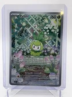 Petilil 091/086 Sv11b: Black Bolt Holo Pokemon Card Grass Type Full Art - Image 1