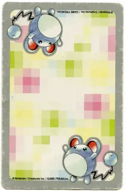 2000 Blissey 4 of Diamonds Pokemon Silver Part 2 Playing Card Japan Original - Image 3