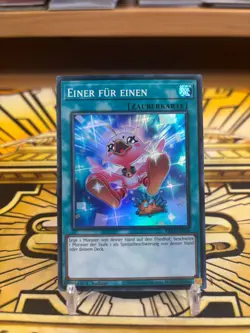 Yugioh Einer fur einen RA03-DE056 Super Rare Artwork 2 - Image 1