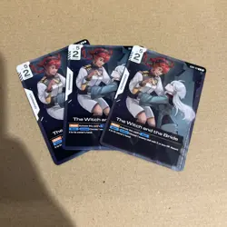 GUNDAM TCG CARD GAME THE WITCH AND THE BRIDE GD01-117 R x3 - Image 1